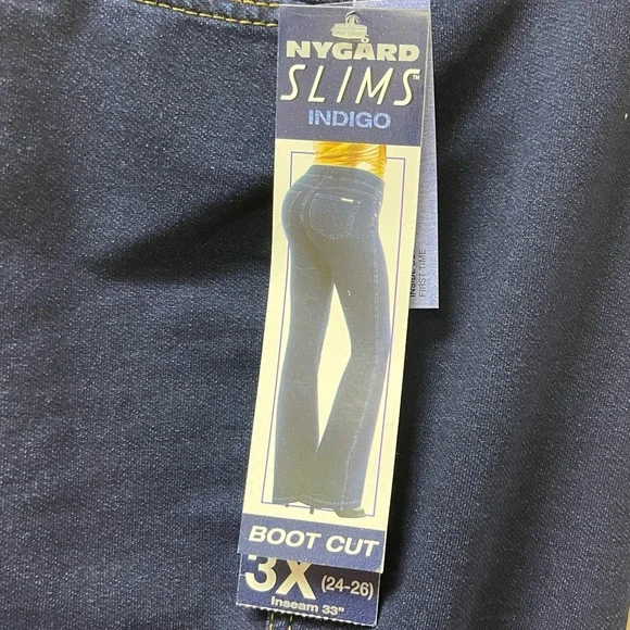 Peter Nygard Jeans Indigo Nygard Boot Cut Plus Size 3x Poshmark